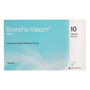 Broncho-Vaxom Niños 10 Cápsulas (3%+)(Pae)