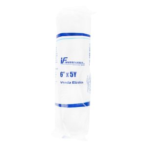 Venda Elastica Blanca 6X5 Inverfarma