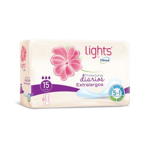 Protector Lights By Tena Extra Largo 15 Unidades