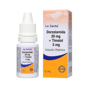 Dorzolamida 20 Mg + Timolol 5 Mg Ls