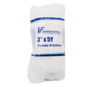 Venda Elastica Blanca 3X5 Inverfarma