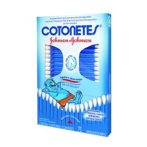 Copitos Cotonetes Jj Pack 75 Unidades