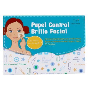 Papel Contra Exceso De Grasa Cettua 50 Unidades